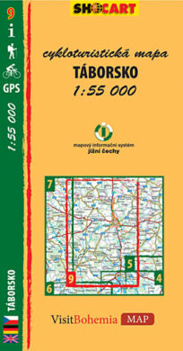 Táborsko / cykloturistická mapa č. 9  1:55 000  (9788073390563)