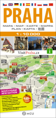 Praha / plán města  1:10 000  (9788073392277)
