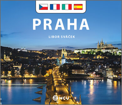 Praha / kniha L.Sváček - malý  česky, francouzsky, italsky, španělsky  (9788073392482)