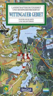 Třeboňsko / panoramatická mapa  německy  (9788086374444)