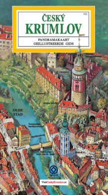 Český Krumlov - město / panoramatická mapa  holandsky  (9788086374697)