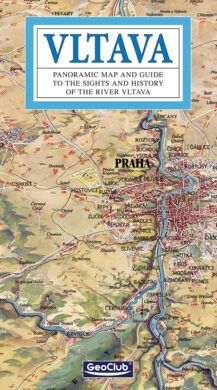 Vltava / panoramatická mapa  anglicky  (9788086374888)