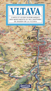 Vltava / panoramatická mapa  francouzsky  (9788086893075)