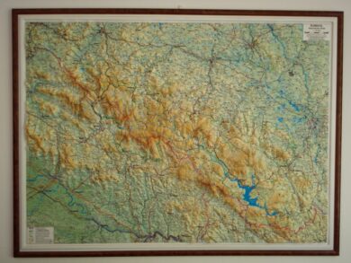 Šumava / plastická mapa  1:140 000  (X279)